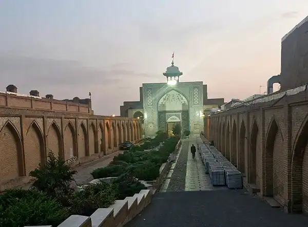 ورودی مسجد نبی قزوین