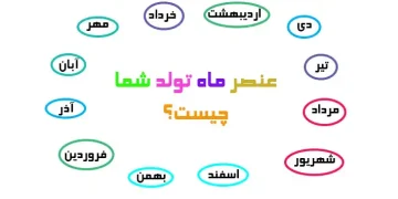 عنصر ماه تولد شما چیست؟