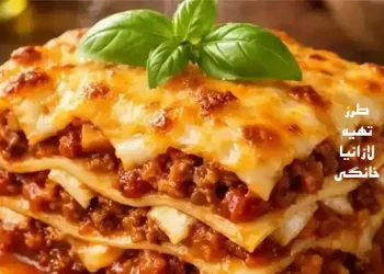 طرز تهیه لازانیا خانگی