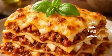 طرز تهیه لازانیا خانگی