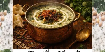 طرز تهیه آش دوغ