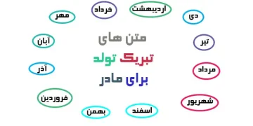 متن تبریک تولد برای مادر